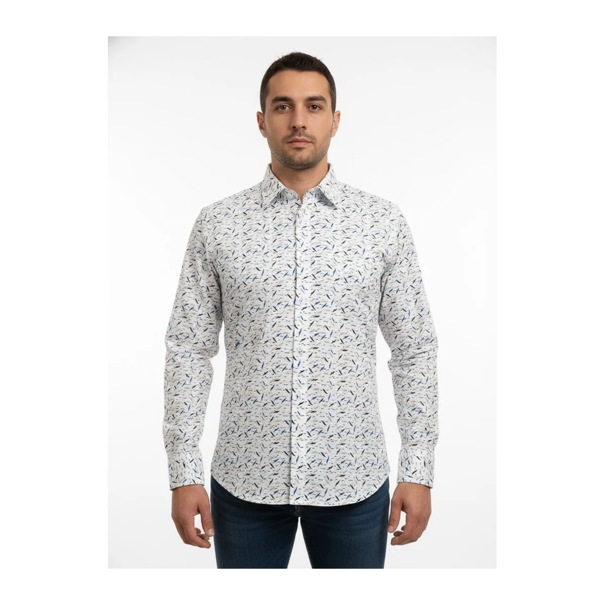 Erkek %100 Pamuk Gömlek (SH6001)