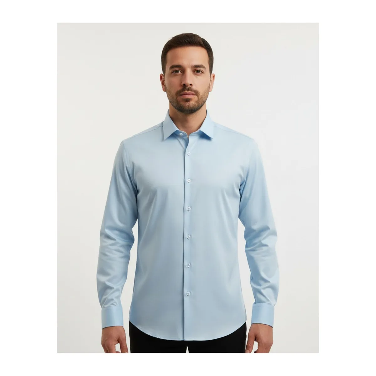 Erkek %100 Pamuk Gömlek (SH9006)
